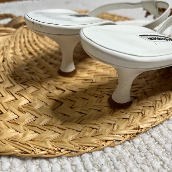 Manila Blahnik kitten heal sandals - Picture 8 of 15